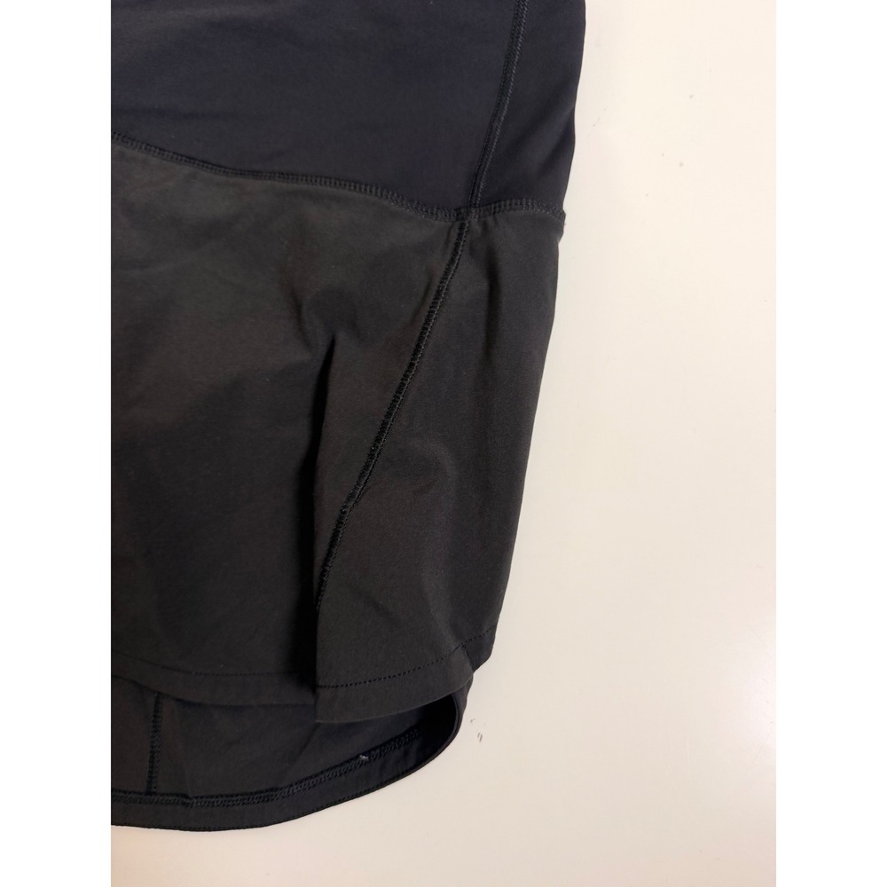 Lululemon Speed Up Shorts Women Size 4 Black Excellent High Rise Running 2.5" - Picture 3 of 4